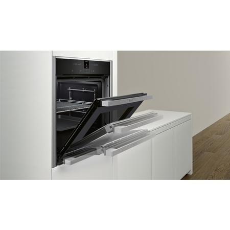 Refurbished Neff B57CR22N0B Slide & Hide 60cm Single Built In Electric Oven Stainless Steel