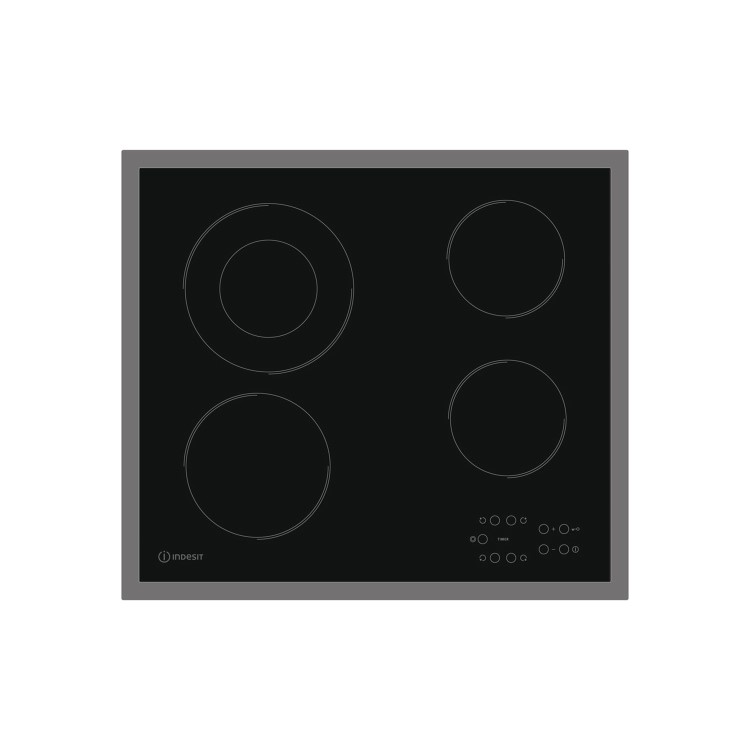 Indesit 58cm 4 Zone Touch Control Ceramic Hob with Bevelled Edge