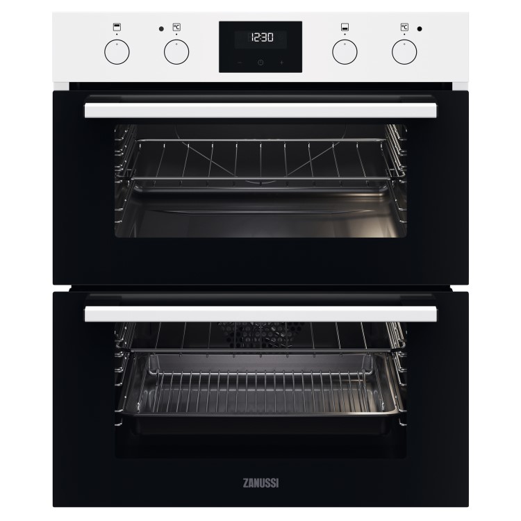 Zanussi Series 20 Electric Built Under Double Oven - White