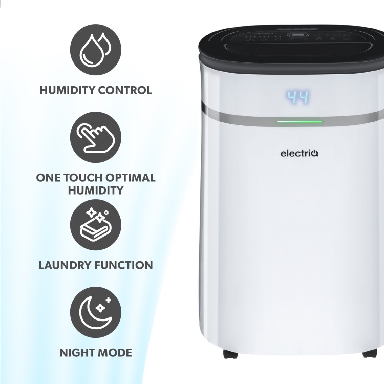 electriQ 12L Low-Energy Quiet Laundry Dehumidifier