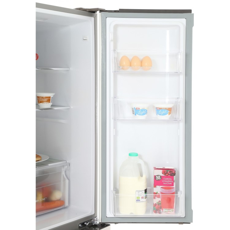 Haier 456 Litre Four Door American Fridge Freezer - Grey