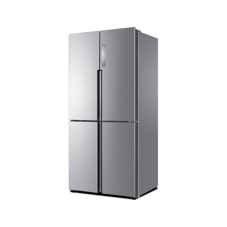 Haier 456 Litre Four Door American Fridge Freezer - Grey