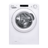 Refurbished Candy CS 1482DE Smart Freestanding 8KG 1400 Spin Washing Machine in White