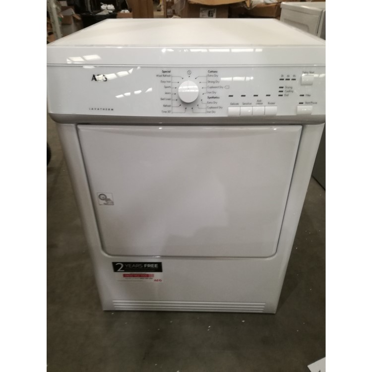 Refurbished AEG T65170AV Freestanding Vented 7KG Tumble Dryer White