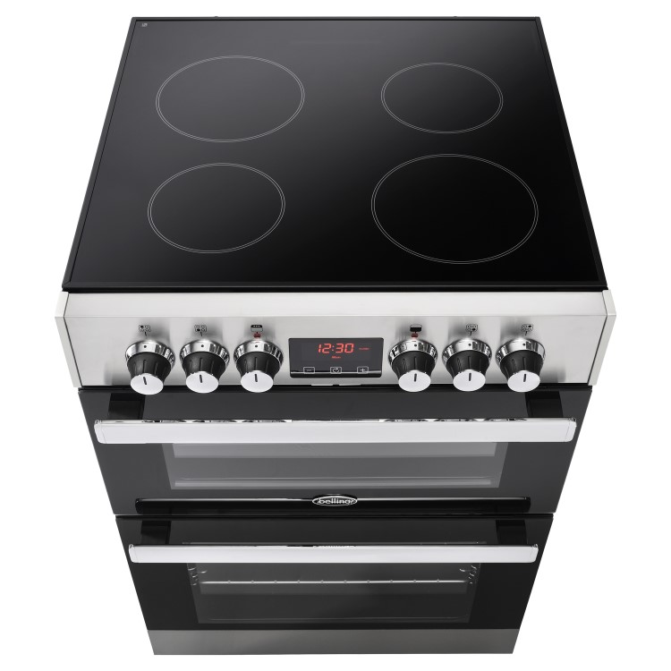 Belling Cookcentre 60cm Electric Cooker - Stainless Steel