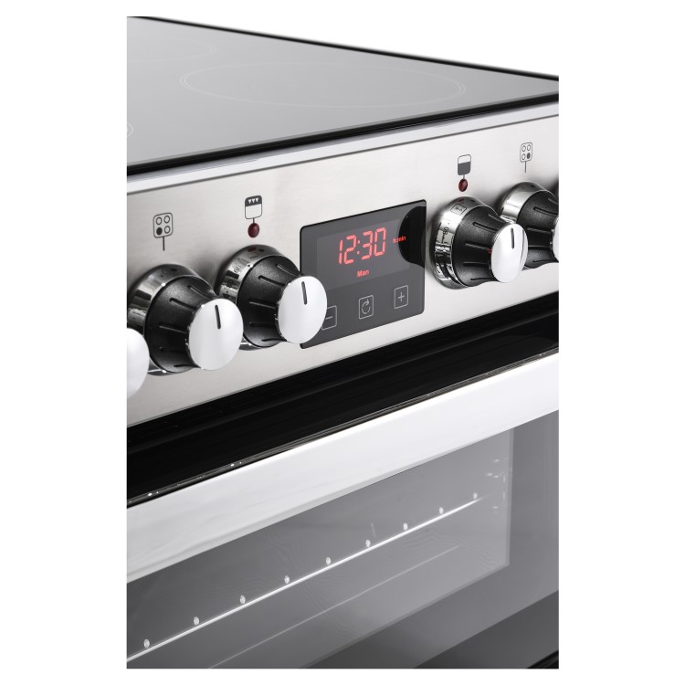 Belling Cookcentre 60cm Electric Cooker - Stainless Steel