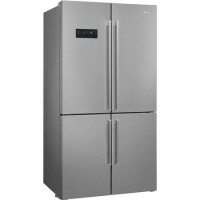 Smeg 572 Litre American Fridge Freezer - Stainless steel look