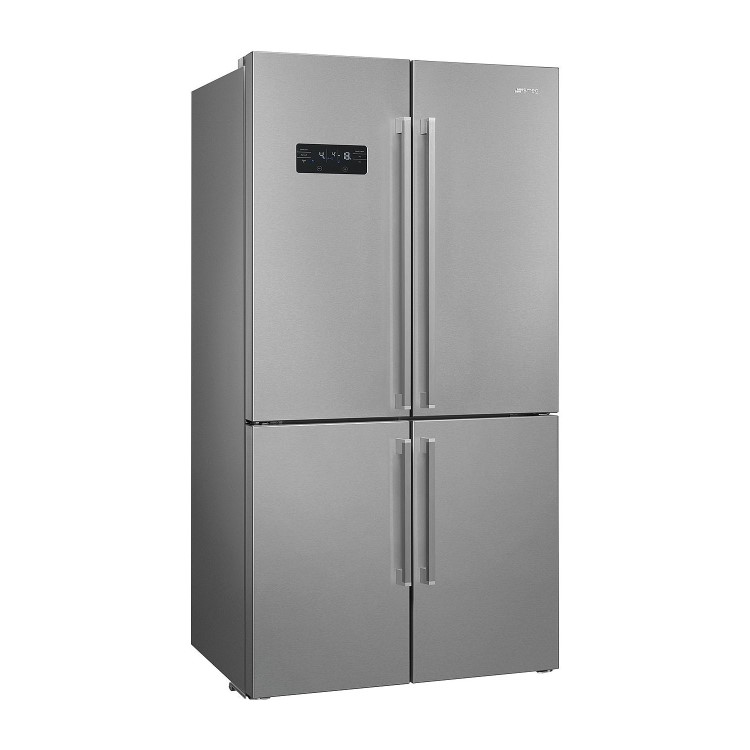 Smeg 572 Litre American Fridge Freezer - Stainless steel look