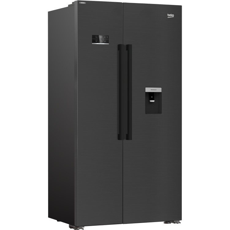 Refurbished Beko ASD2341VB Freestanding 576 Litre American Frost Free Fridge Freezer