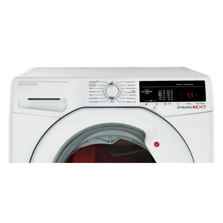 Refurbished Hoover DXOA69LW3-80 Smart Freestanding 9KG 1600 Spin Washing Machine White