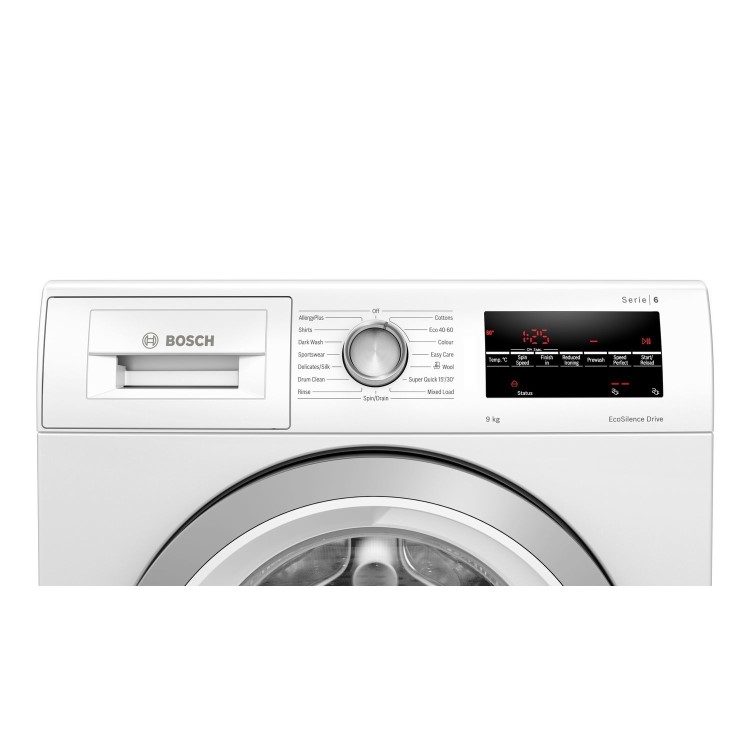 Bosch Series 6 9kg 1400rpm Freestanding Washing Machine - White