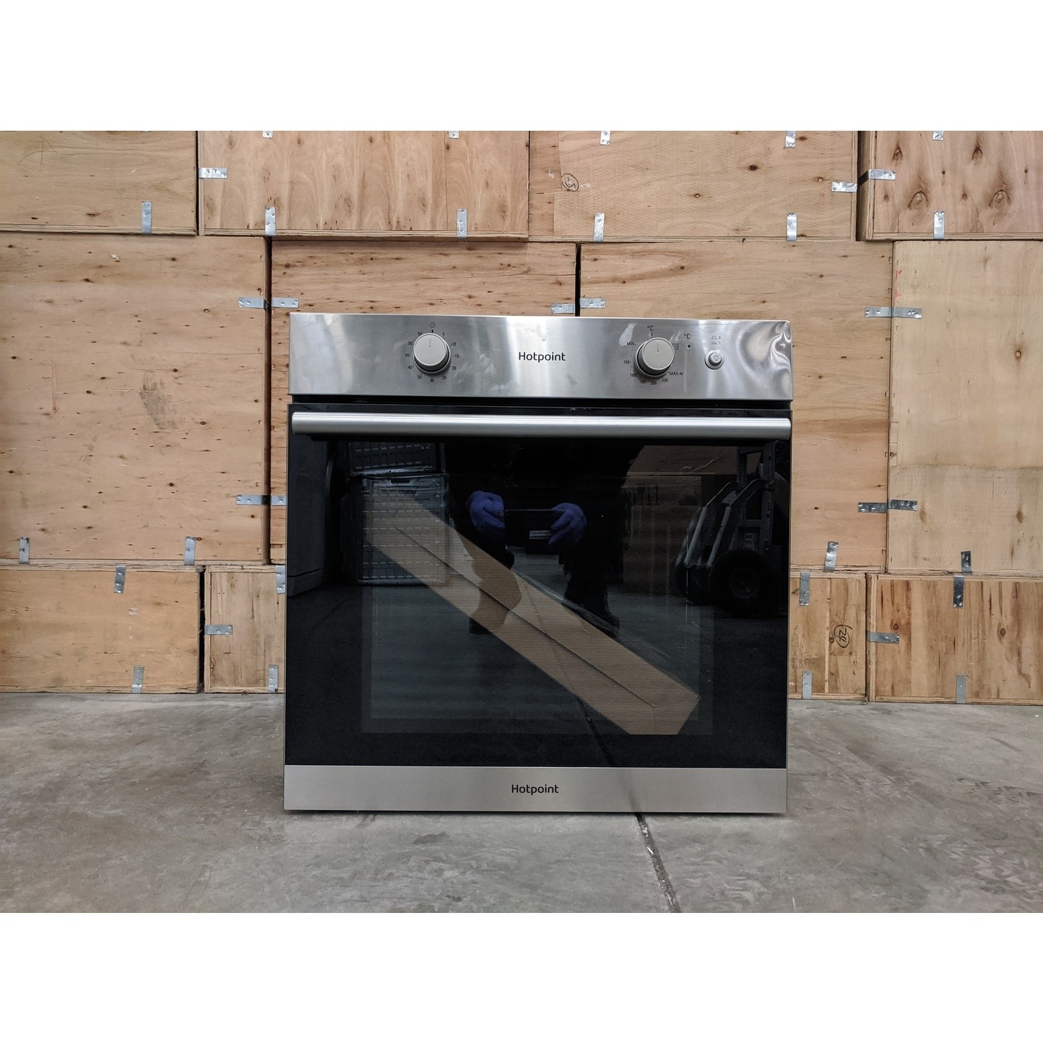 Hotpoint ga2124ix gas deals oven