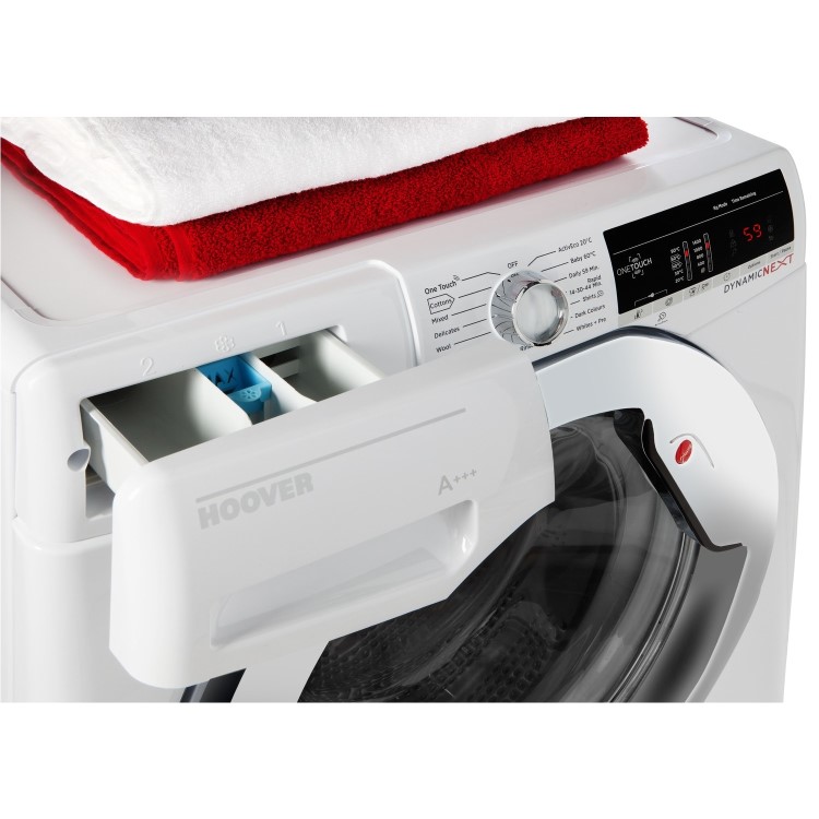 Hoover DXOA49C3-80 Dynamic Next 9kg Freestanding Washing Machine - White