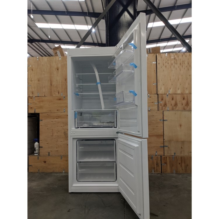 Refurbished Indesit LI6S1EWUK Freestanding 272 Litre 70/30 Litre Fridge Freezer White