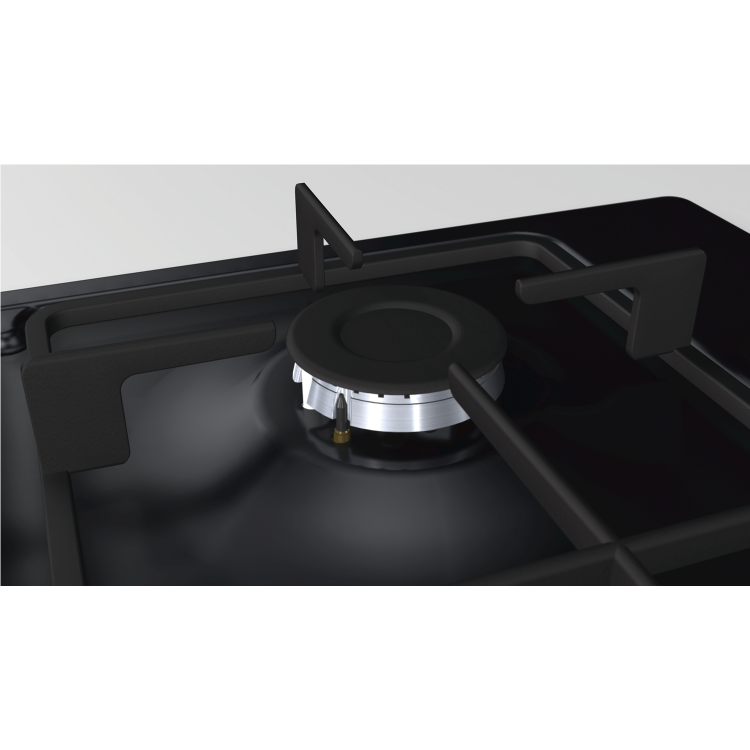 Neff N30 58cm 4 Burner Gas Hob - Black