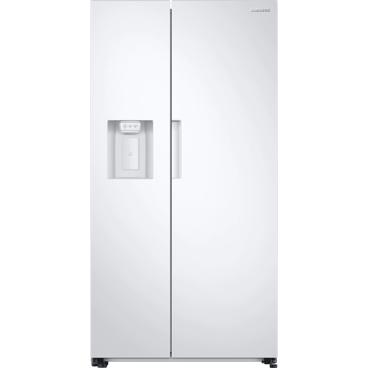 Samsung 609 Litre Side-By-Side American Fridge Freezer - White