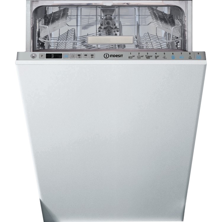 Indesit Push&Go Integrated Slimline Dishwasher