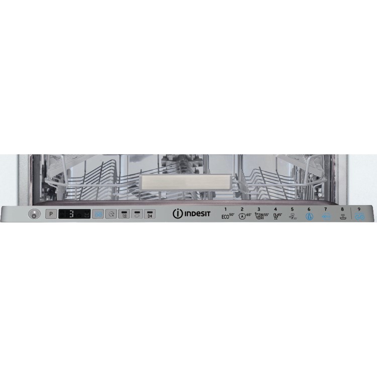 Indesit Push&Go Integrated Slimline Dishwasher