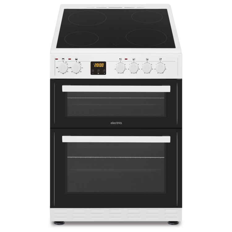 electriQ 60cm Electric Cooker - White
