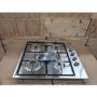 Refurbished AEG HG956440SM Extra Wide 90cm 6 Burner Gas Hob Stainless Steel