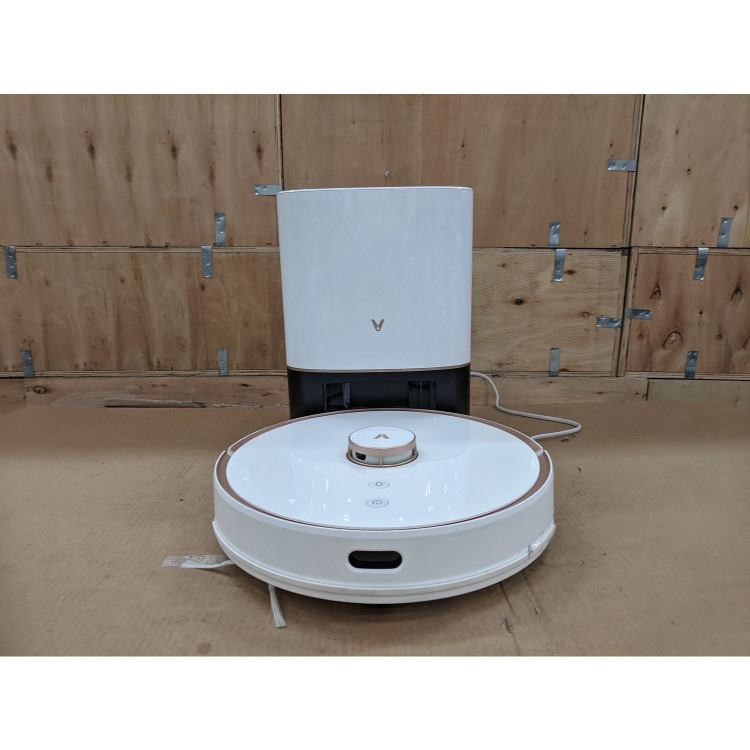 Refurbished Viomi S9 Robot Vacuum Cleaner and Mop - Self-Emptying - 2700Pa Suction - White