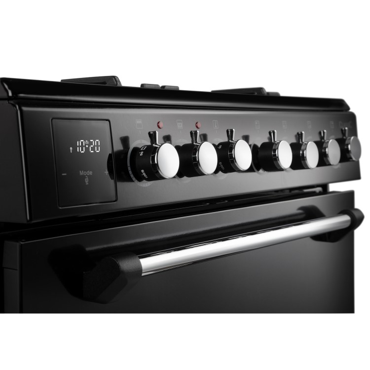 Refurbished Rangemaster Classic CLA60NGFBLC 60cm Gas Cooker Black