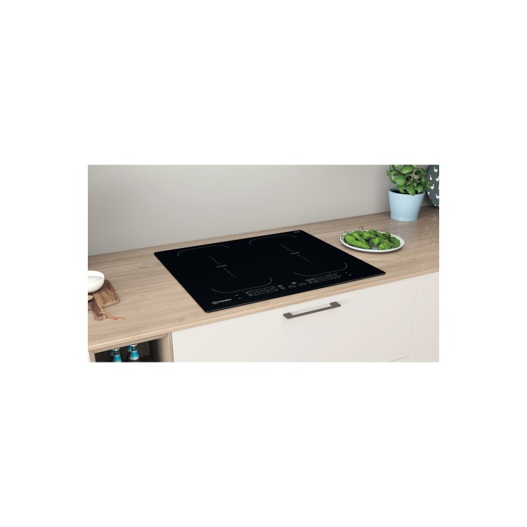 Indesit 59cm 4 Zone Induction Hob with DualZones