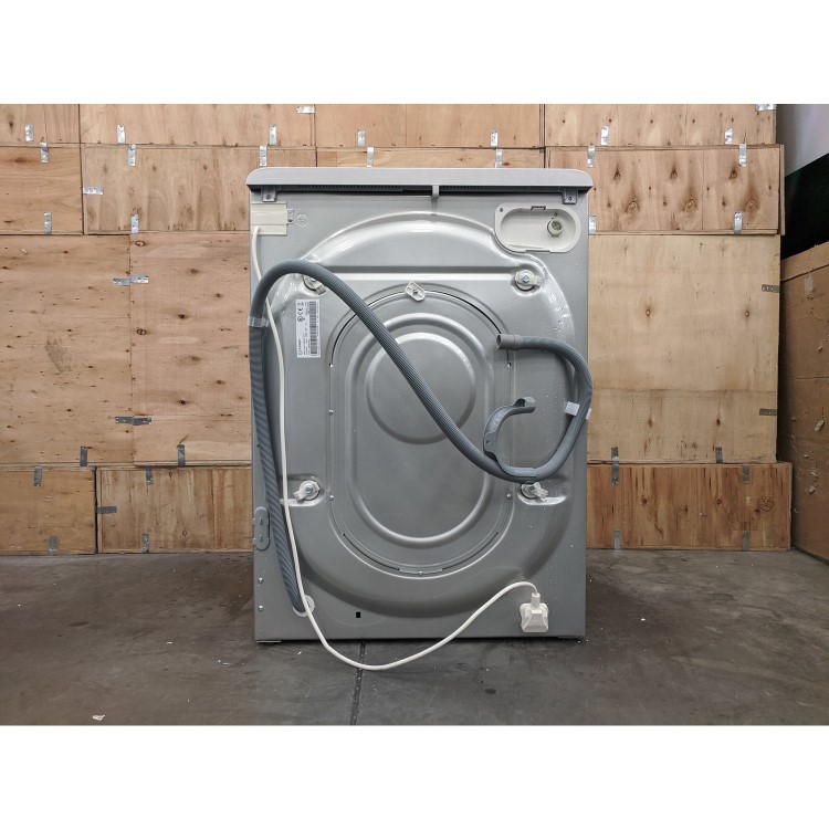 Refurbished Indesit BWA81485XSUKN Push And Go Freestanding 8KG 1400 Spin Washing Machine Silver