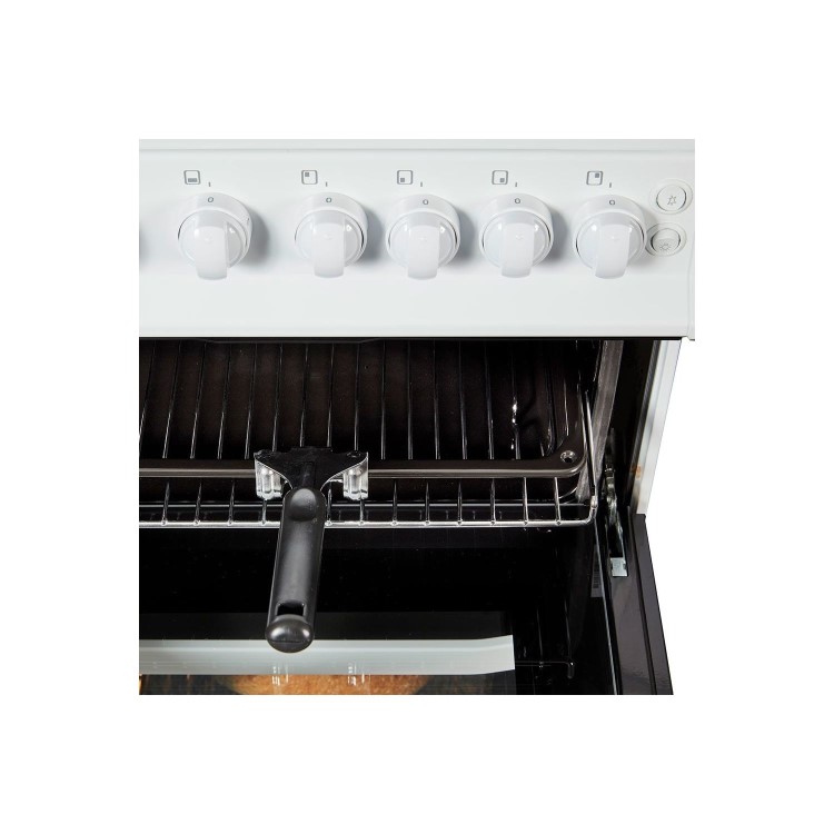 Nordmende 50cm Double Cavity LPG Cooker - White