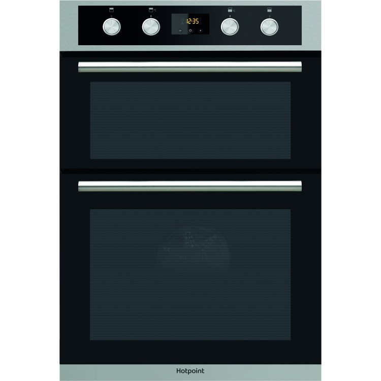 Hotpoint Built-In Electric Double Oven - Stainless Steel