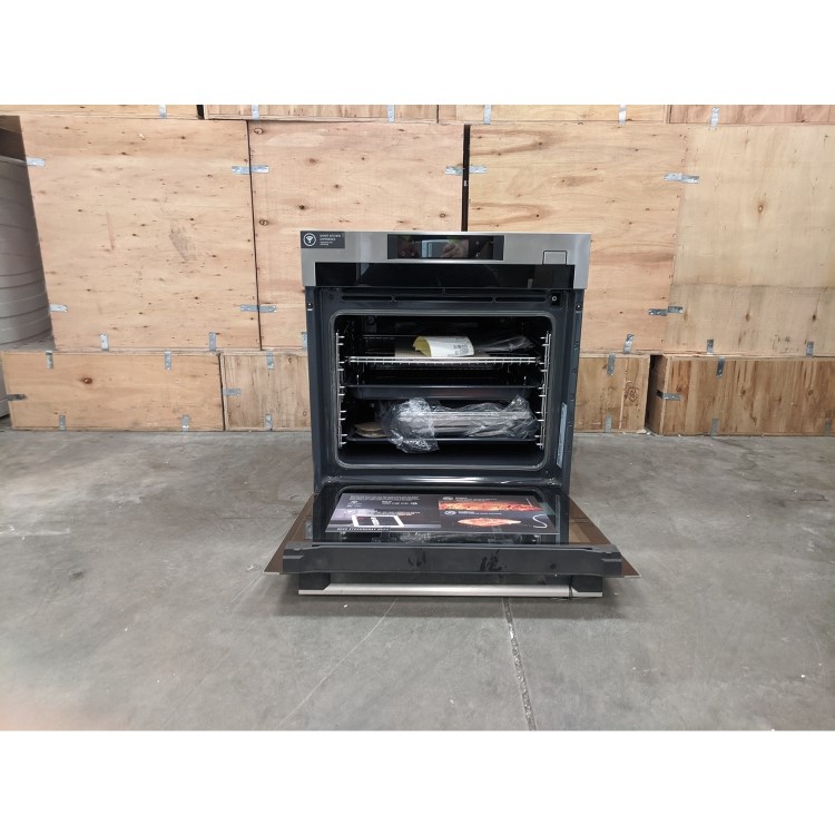 Refurbished AEG 8000 SteamBoost BSE788380M 60cm Single Built In Electric Oven Stainless Steel