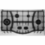 Hotpoint 87cm 6 Burner Gas Hob - Stainless Steel