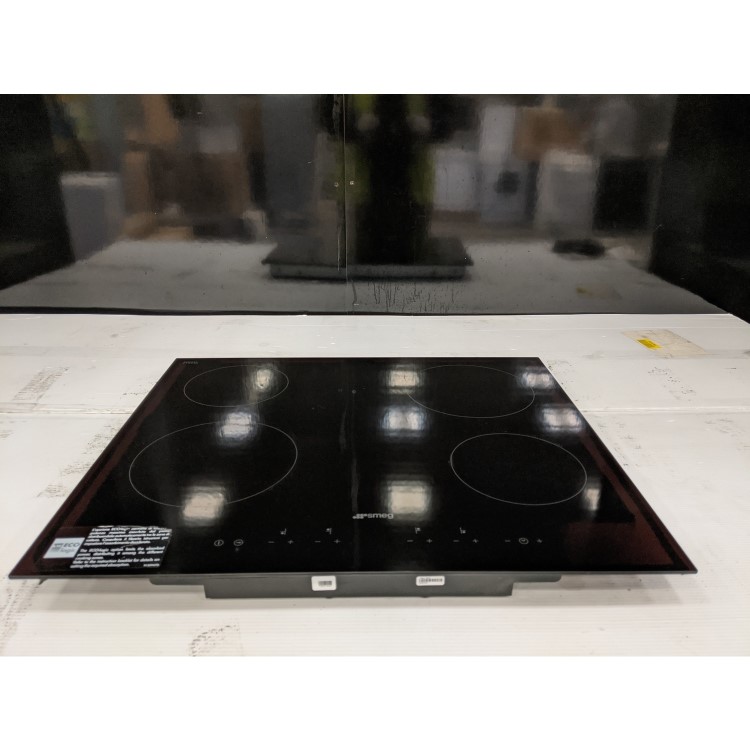 Refurbished Smeg SE364TD 60cm 4 Zone Ceramic Hob with Touch Controls