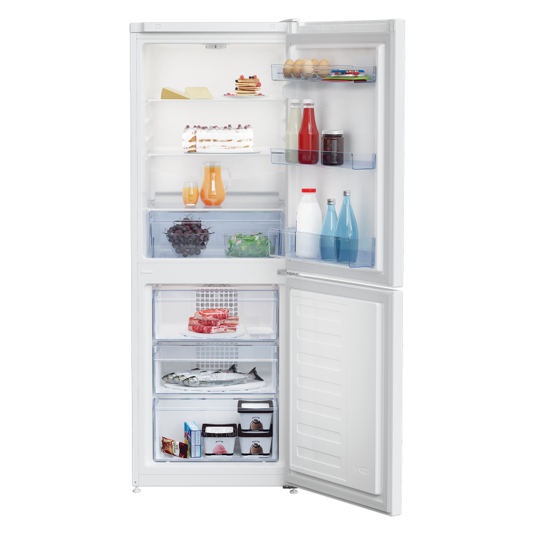 Beko 213 Litre 50/50 Freestanding Fridge Freezer - White