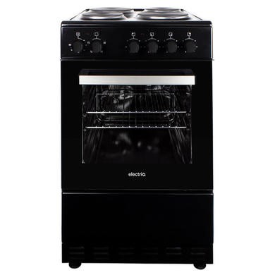 black 50cm electric cooker