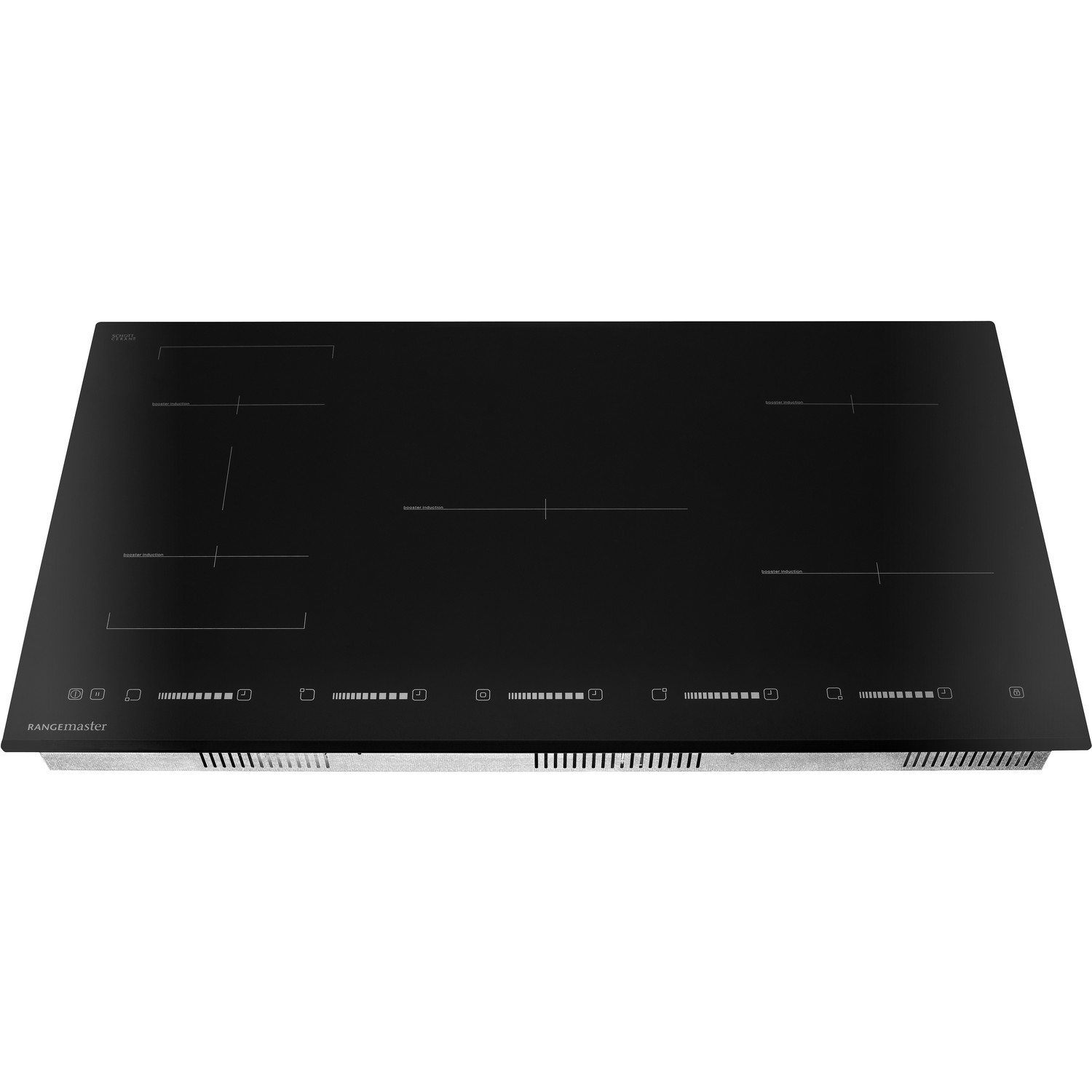 Rangemaster RMB90HPEIBLGL Eclipse 90cm 5 Zone Induction Hob ...