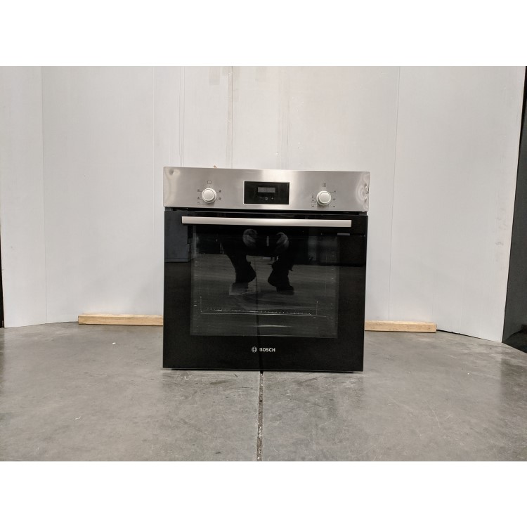 Refurbished Bosch Serie 2 HHF113BR0B 60cm Single Built In Electric Oven Stainless Steel