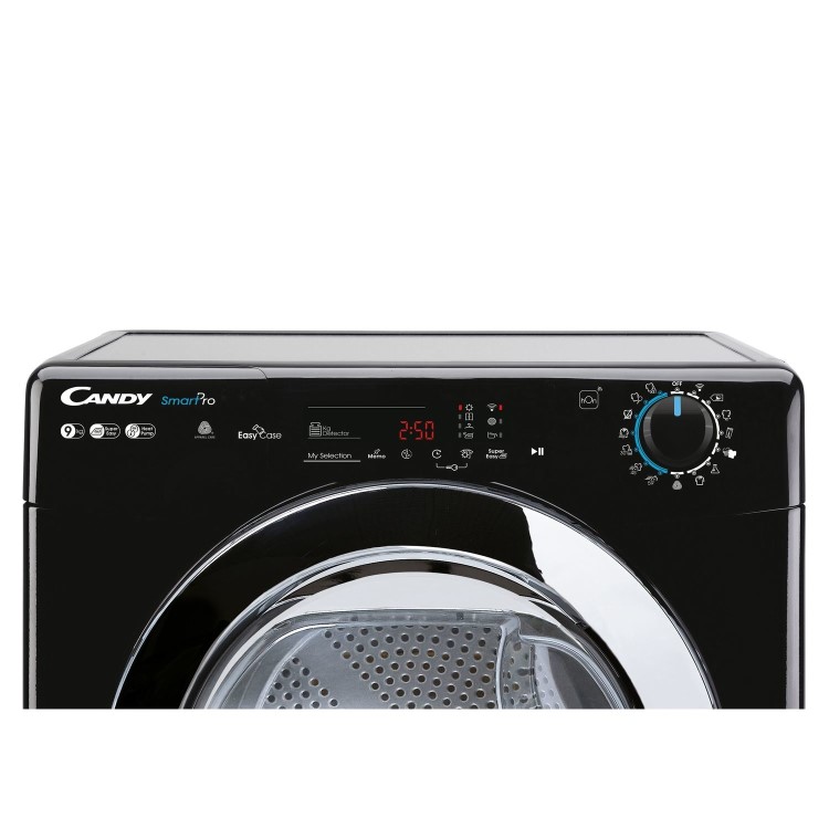 Candy Smart Pro 9kg Heat Pump Tumble Dryer - Black