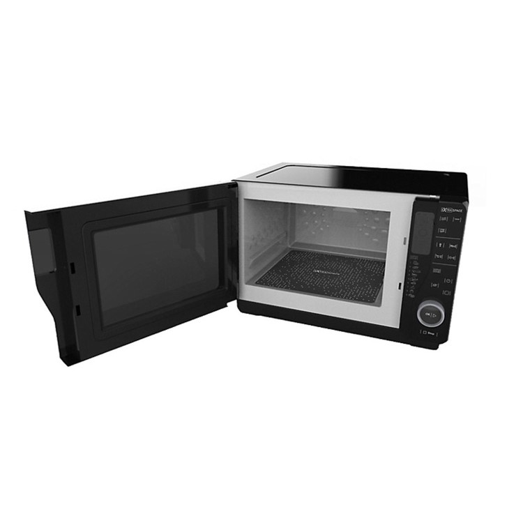 Refurbished Hotpoint Ultimate Collection MWH2621MB 25L 800W Flatbed Solo Digital Microwave Black