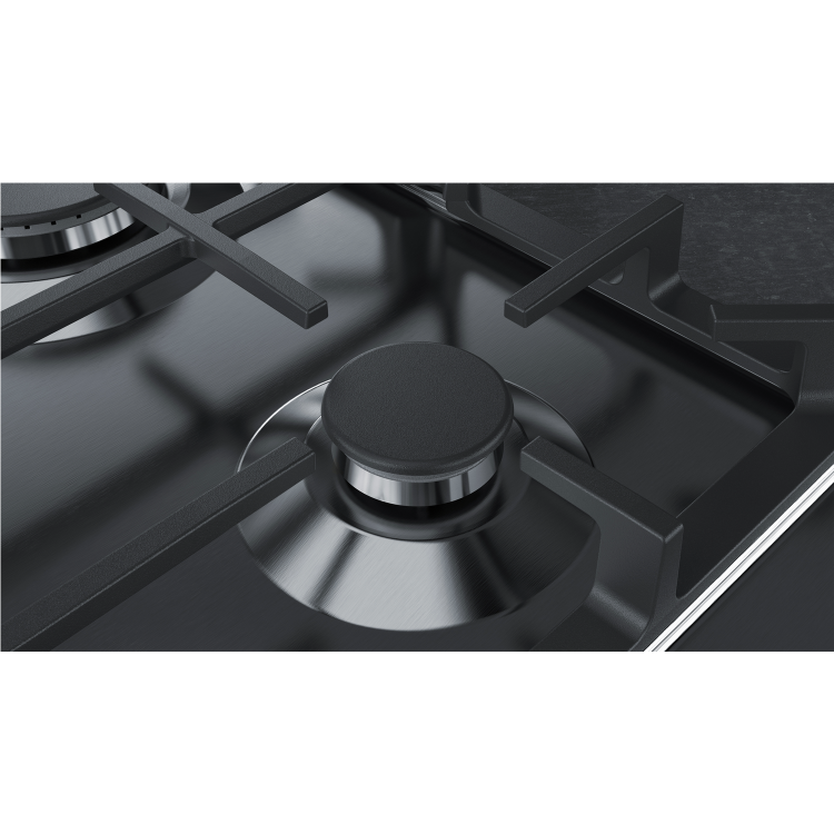 Neff N70 59cm 4 Burner Gas Hob - Stainless Steel