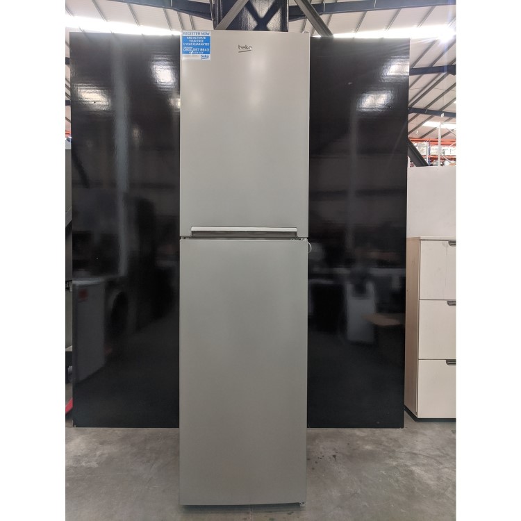 Refurbished Beko CFG1501S Freestanding 268 Litre 60/40 Fridge Freezer Silver