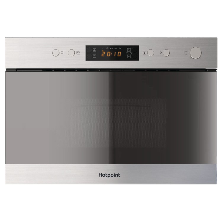 Hotpoint Built-In Microwave with Grill - Stainless Steel