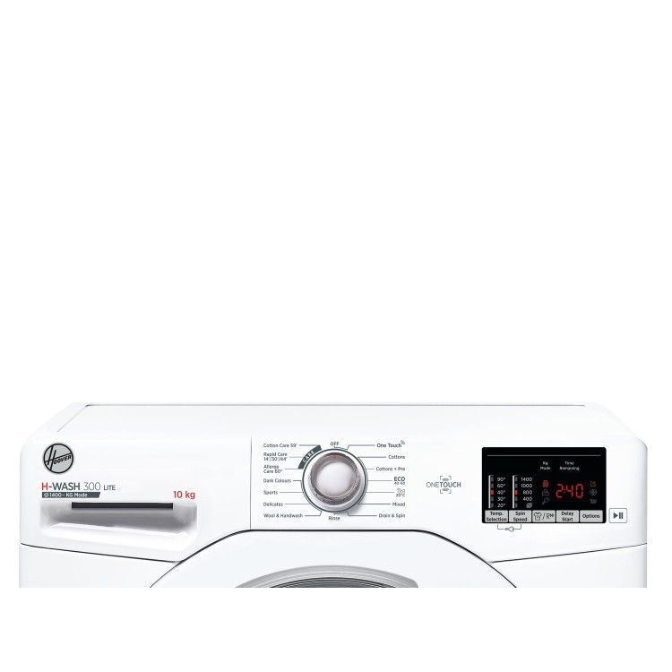 Hoover H-Wash 300 10kg 1400rpm Washing Machine - White