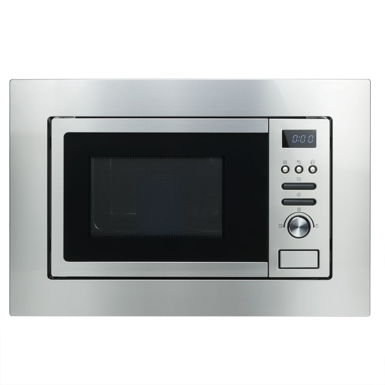 electriQ Built-In Microwave with Grill - Stainless Steel