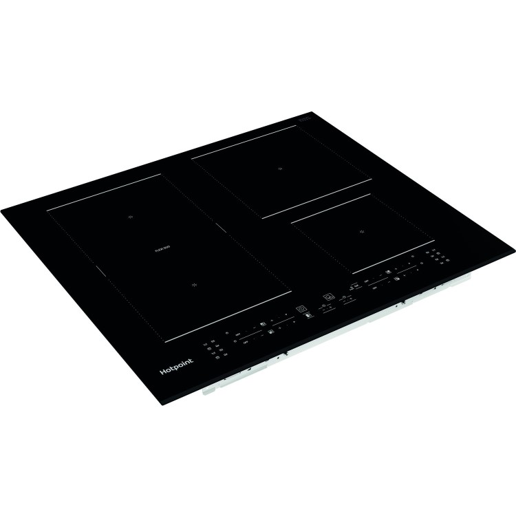 Refurbished Hotpoint TB7960CBF 59cm 4 Zone Induction Hob with Flexi Zone