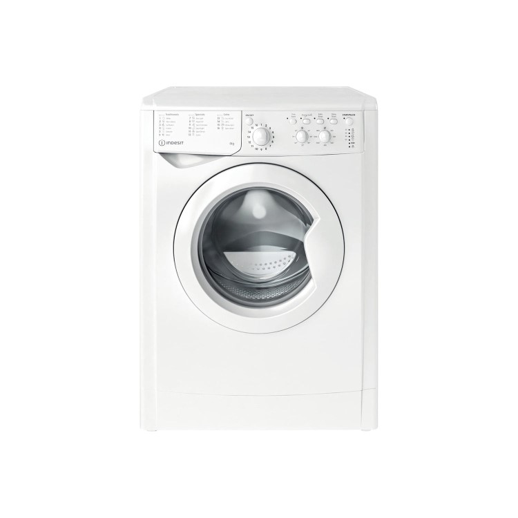 Refurbished Indesit IWC81283WUKN Freestanding 8KG 1200 Spin Washing Machine