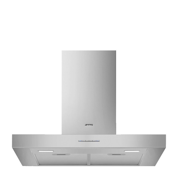 Smeg 70cm Slimline Chimney Cooker Hood - Stainless Steel