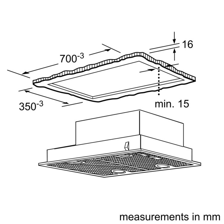 Siemens iQ300 73cm Canopy Cooker Hood - Silver