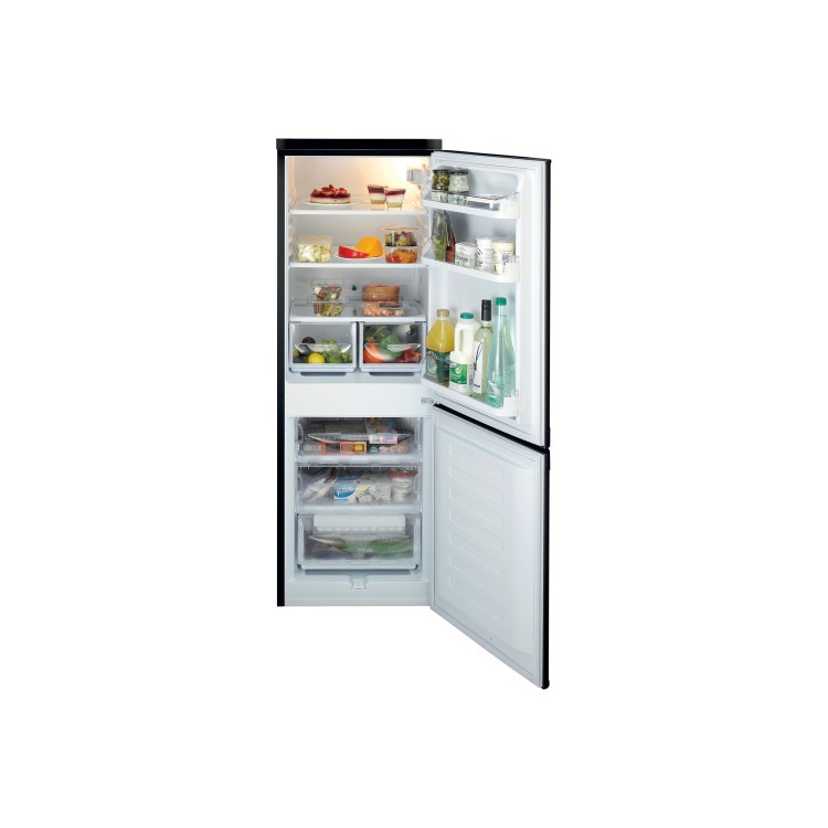 Indesit 208 Litre 60/40 Freestanding Fridge Freezer - Black