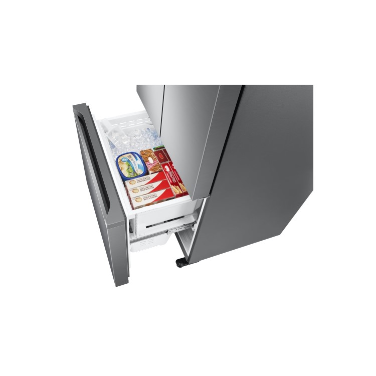 Samsung 431 Litre French Style American Fridge Freezer With Digital Inverter  - Stainless steel